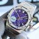 HBF Audemars Piguet Royal Oak Chronograph Purple Face Stainless Steel 7750 Replica Watch  (2)_th.jpg